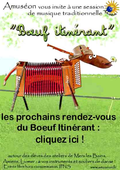 Affiche Musique Boeuf itinérant à Douriez