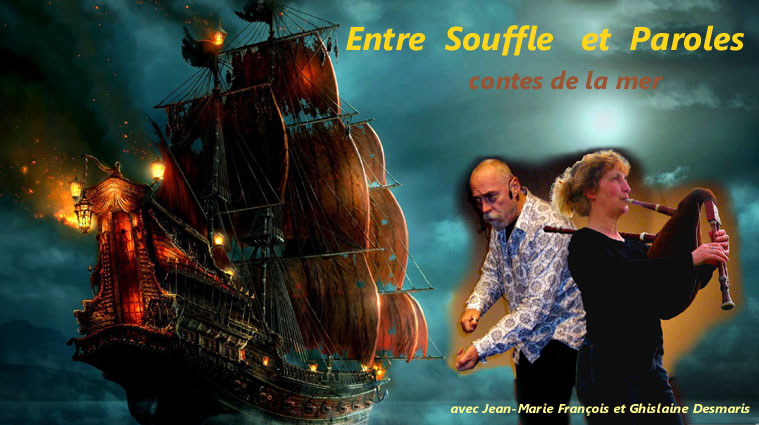 Affiche Spectacle Souffle et Paroles contes de la mer à Moyenneville