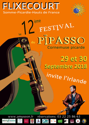 Affiche Festival 12e festival du pipasso à Flixecourt