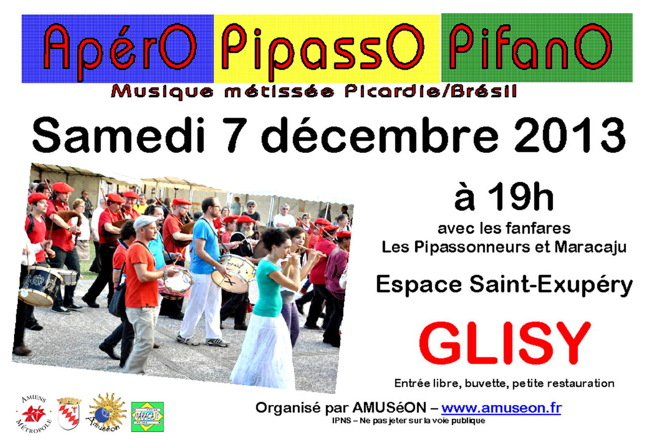 Affiche Concert apéro « Pipasso / Pifano » à Glisy